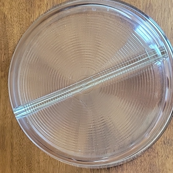 Vintage 1950s MCM Atomic B W Buenilum Turquoise Blue Aluminum Serving Dish Pyrex - Picture 12 of 14